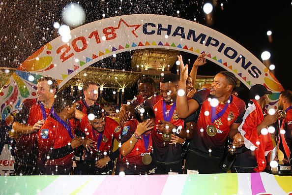 Trinbago Knight Riders won CPL 2018 under Dwayne Bravo's captaincy
